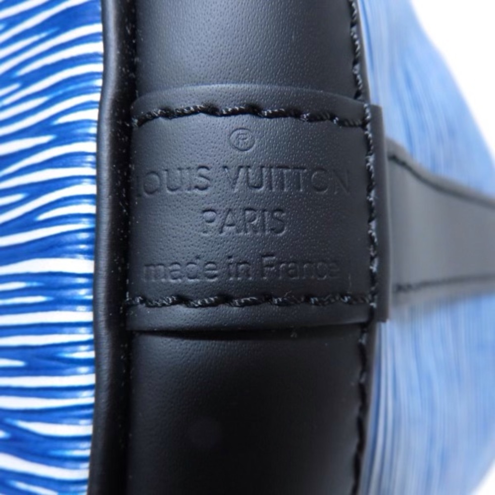 💎 ✨ LIKE NEW ✨💎 DENIM EPI LOUIS VUITTON noe BUCKET PULL STRING - Picture 12 of 16